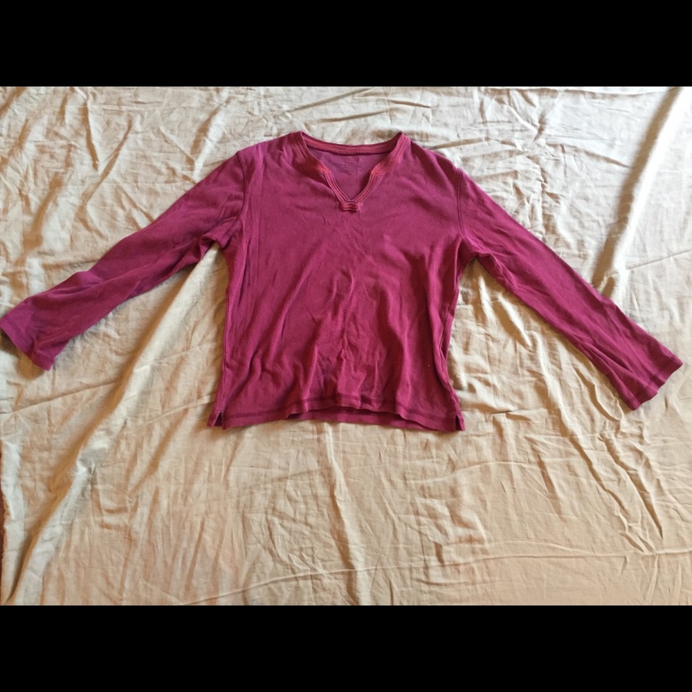 Aventura long sleeve organic cotton shirt - medium